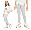 Girls long leggings for children Zoe melange